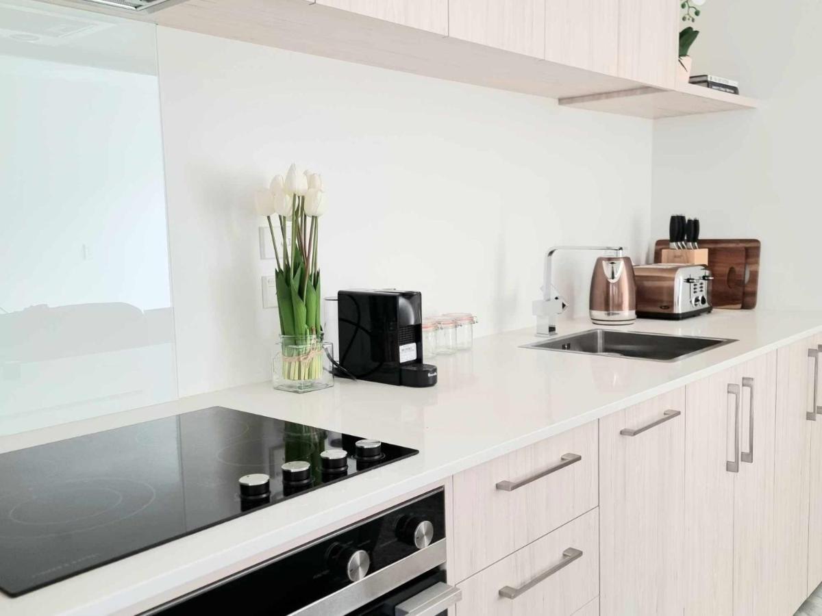 Elegant Cbd Apartment Christchurch Extérieur photo